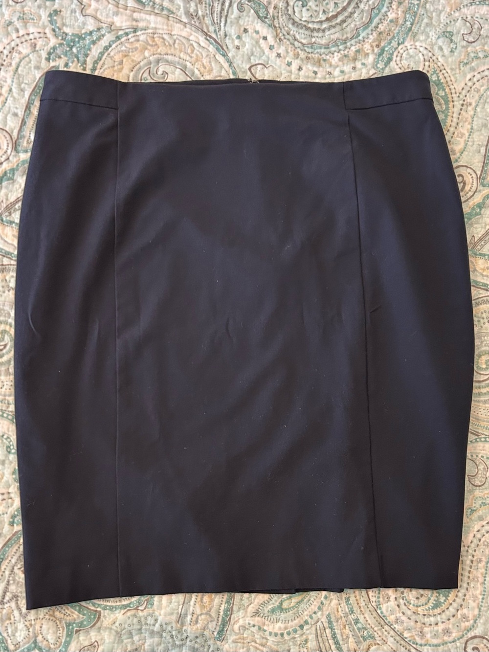 Ann Taylor Navy Pencil Skirt Women’s Size 18 Curvy Fit